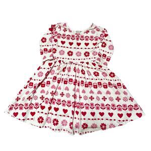 Vivie & Ash Valentine Twirly Dress Size 7